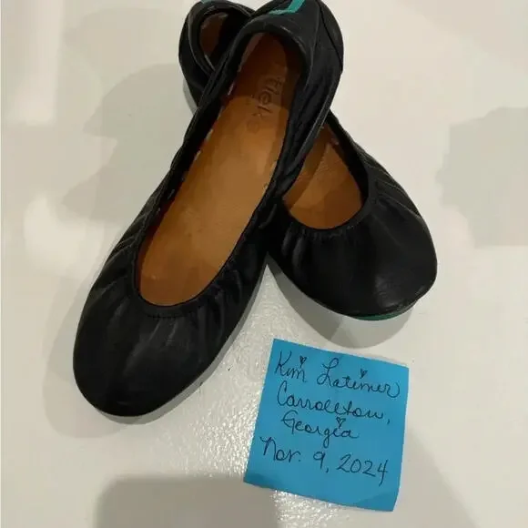 Tieks ballet flats size 6 Black - Picture 5 of 5
